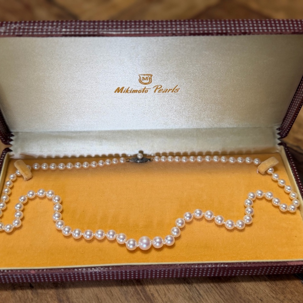 Mikimoto Classic Pearl Necklace